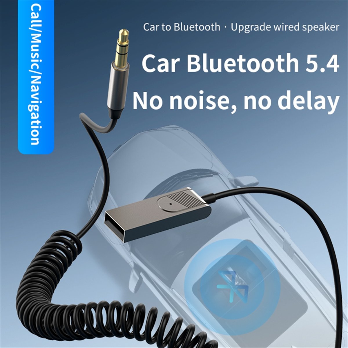 A85P AUX Car Bluetooth 5.4 Rec - Bluetooth Adapter Receiver review and price